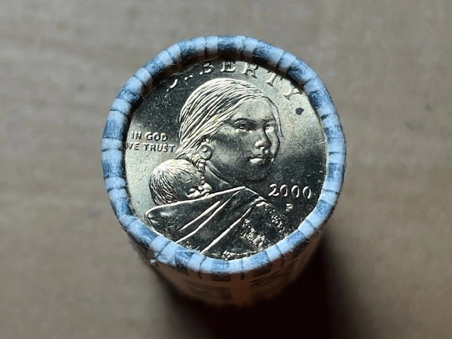 2000-P-Sacagawea-Dollar-Speared/Wounded-Eagles-Find